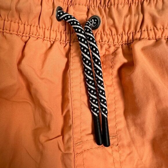 EUC Art Class Boys Orange Swim Shorts Elastic Waist - Size Medium 8/10 - Picture 2 of 7